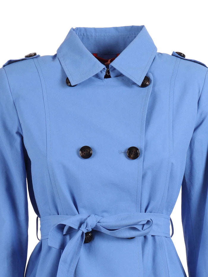 Jackets Light Blue Short Puffer
