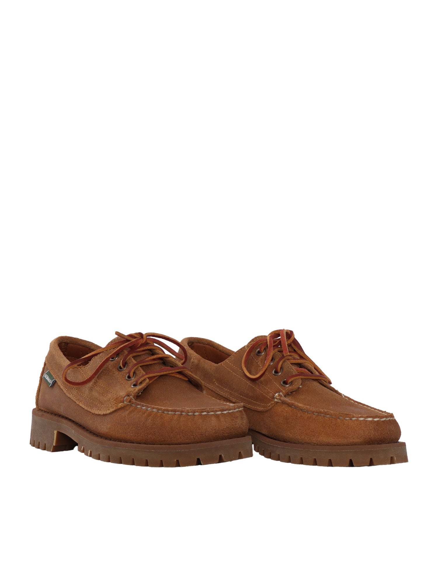 Askook Lug Suede Waxed Loafers Beige Loafer