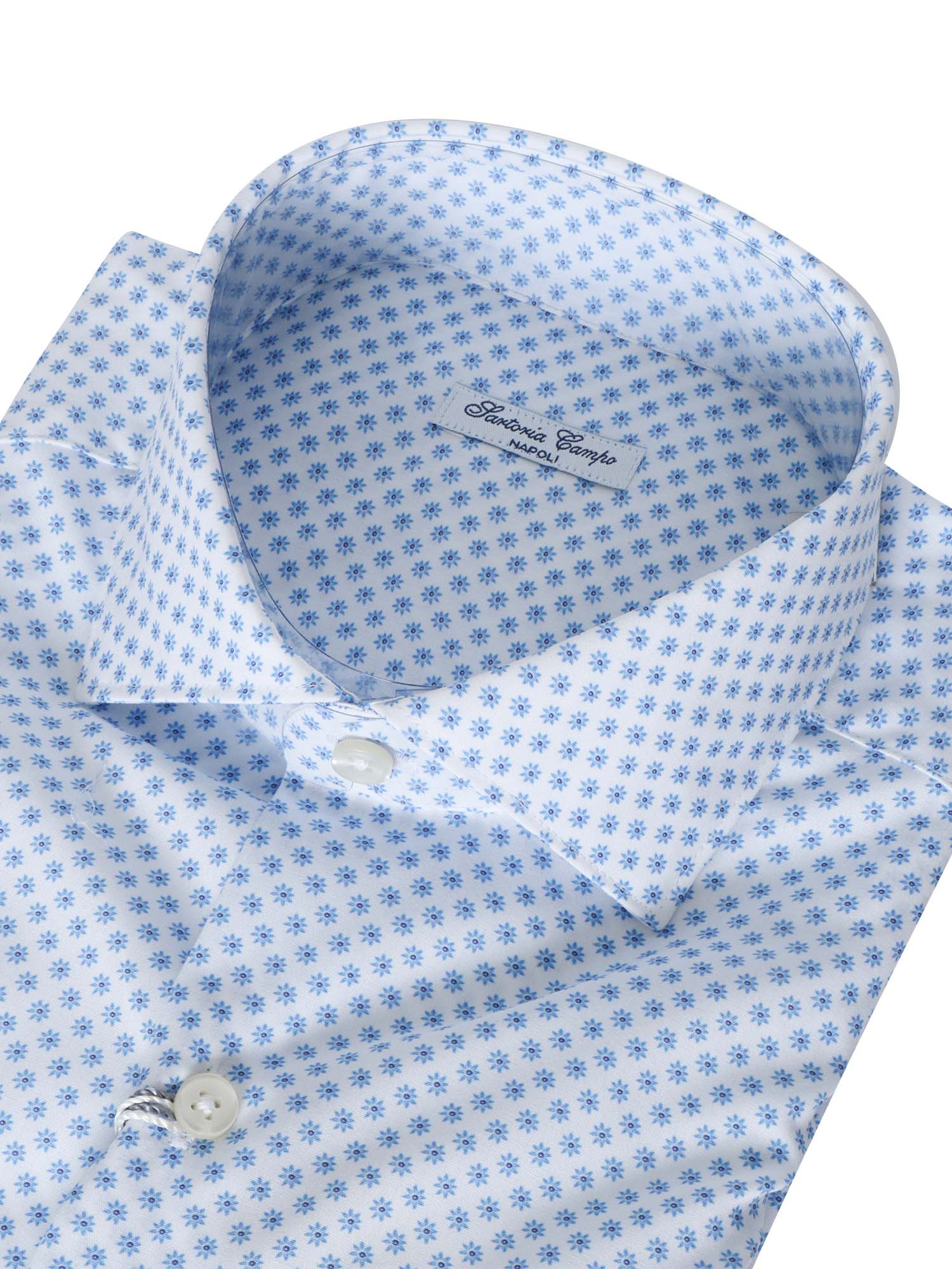 MAN SHIRT Light Blue Cotton