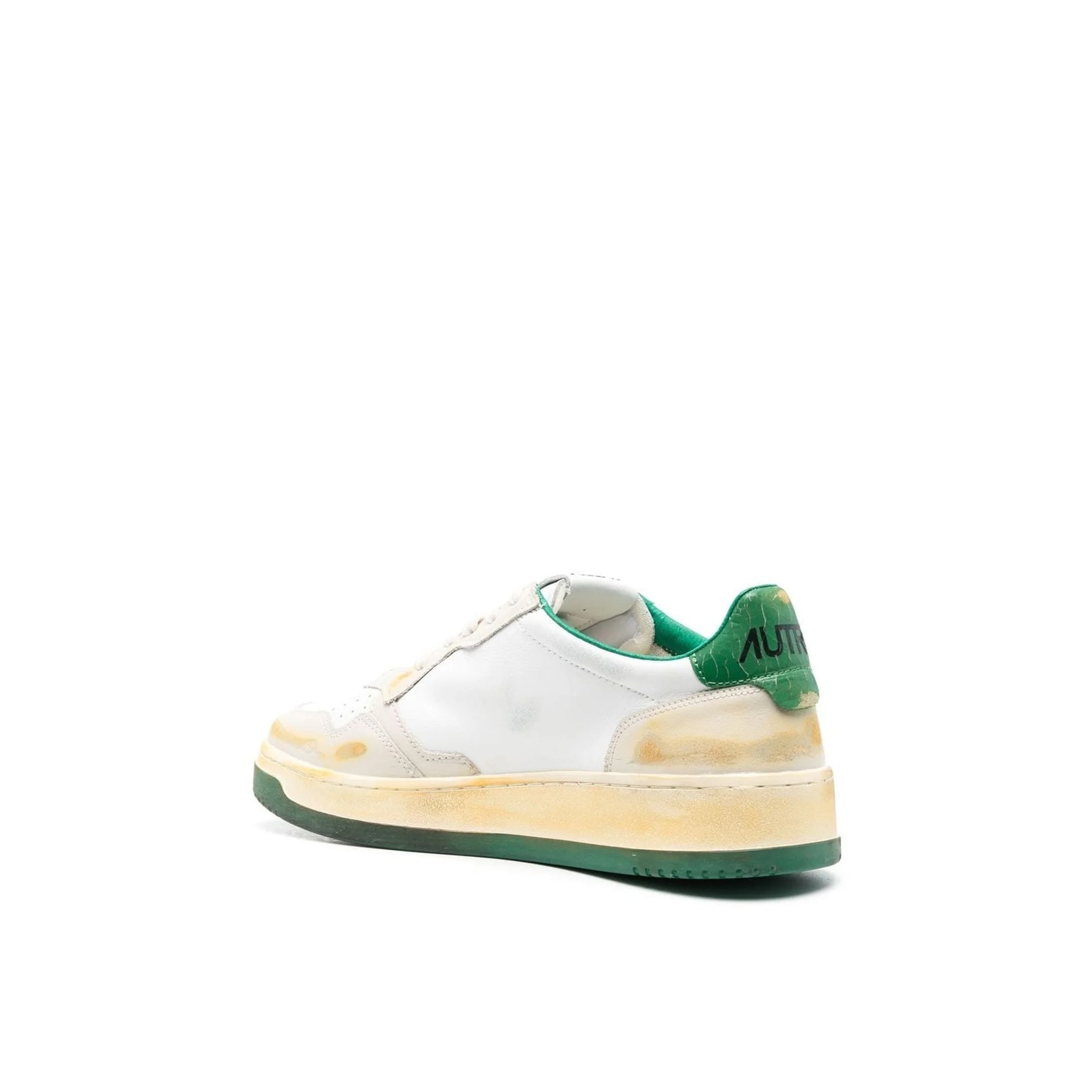 Autry Super Vintage Low Sneakers White Leather