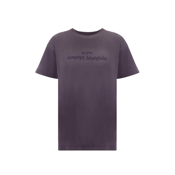 Cotton Logo T-Shirt Purple