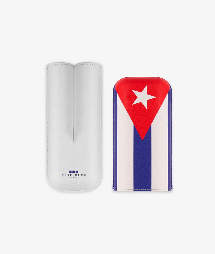 Cigar Holder Cuban Flag Neutral Fumatori