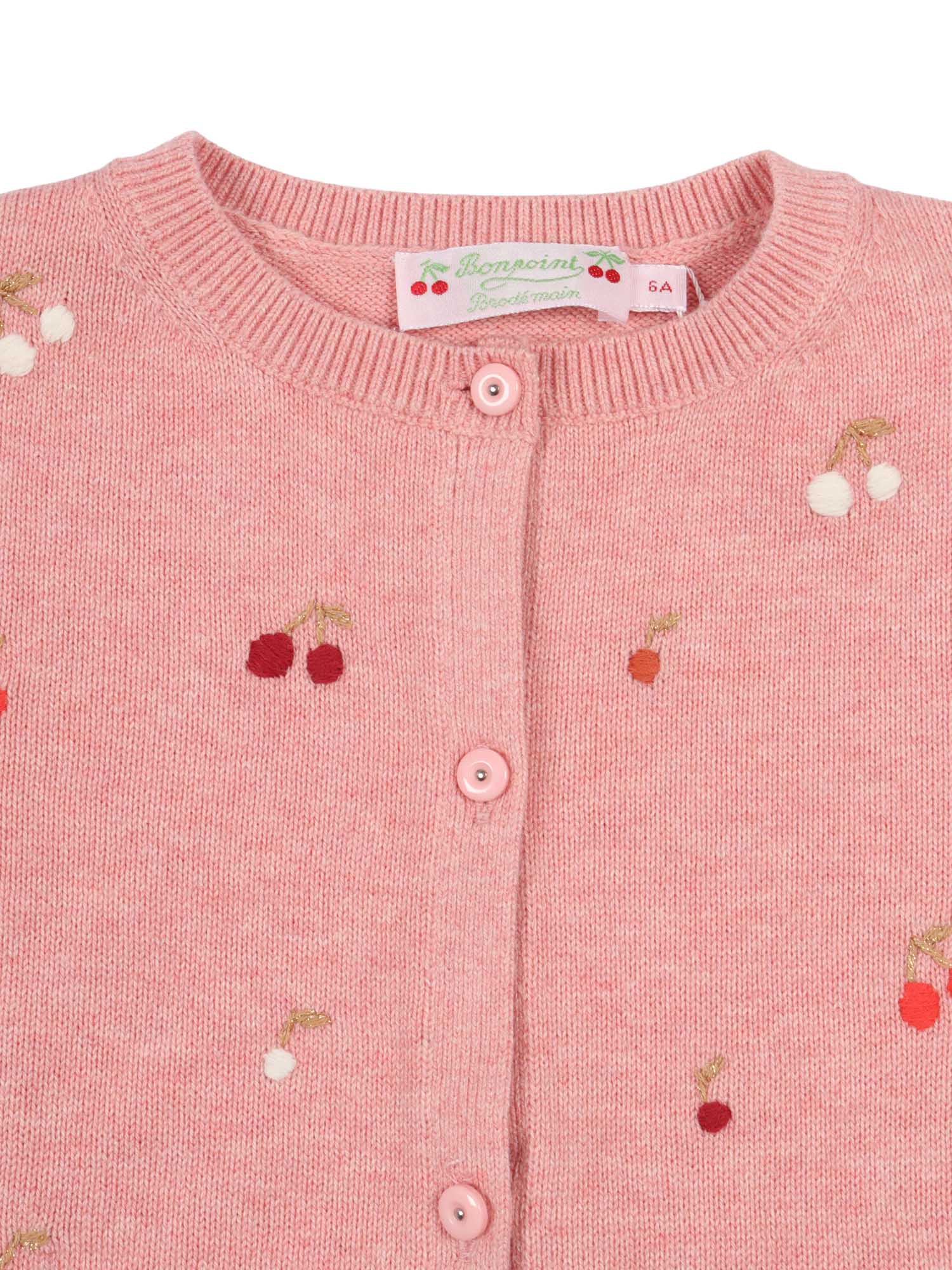LILITH CARDIGAN Pink Cotton