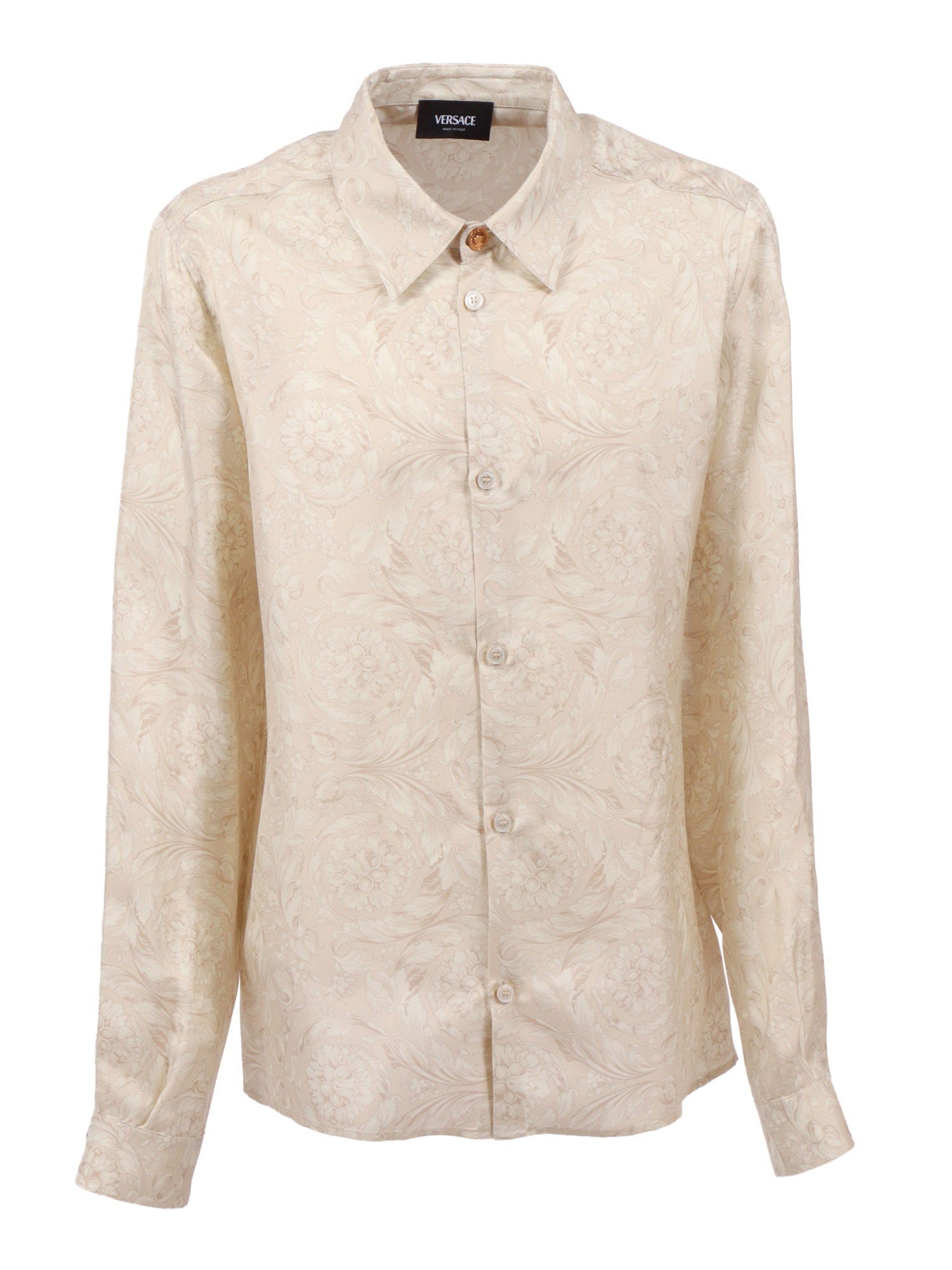 FORMAL SHIRT White Silk