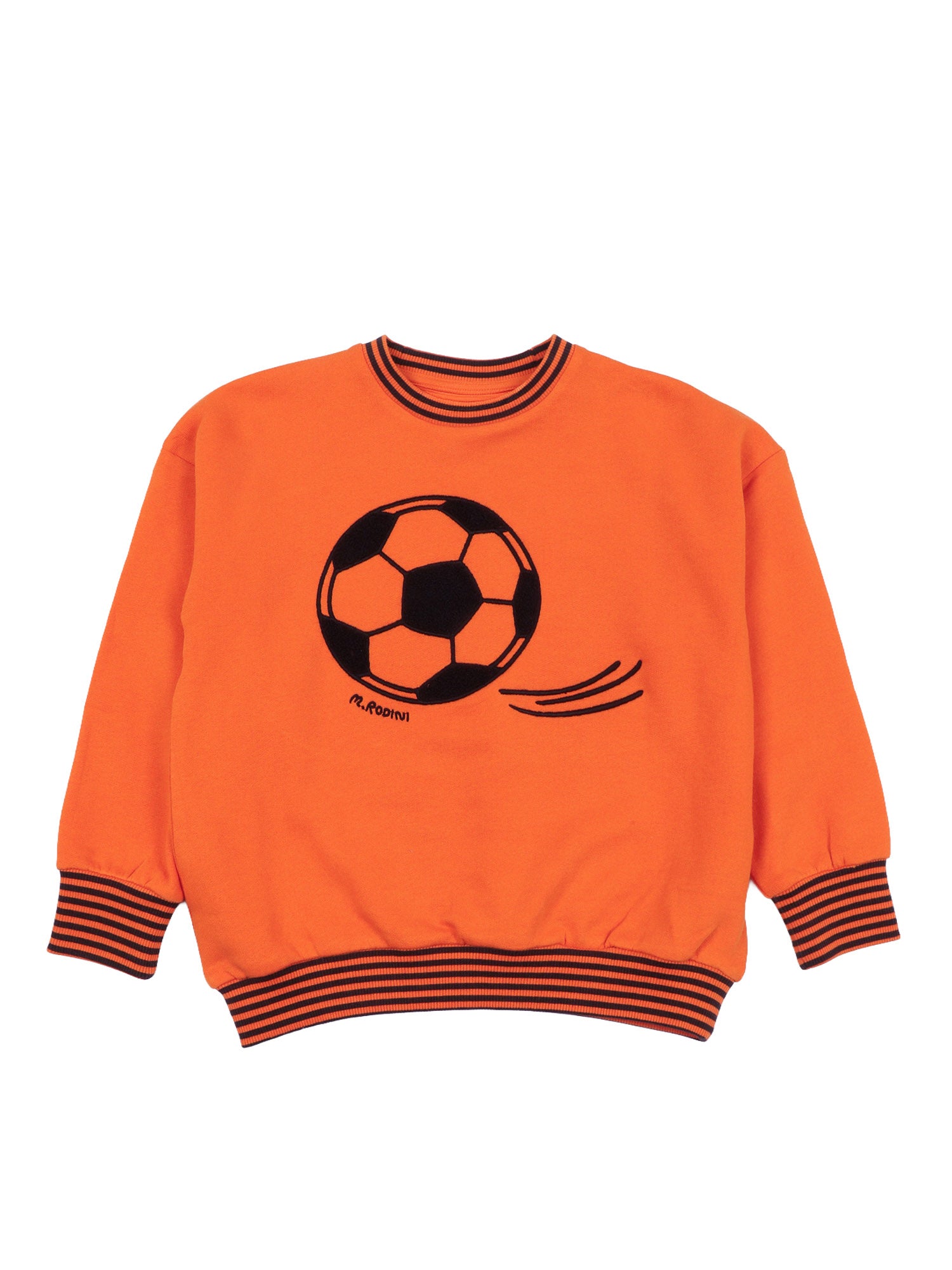 Alien City Fc Sp Ss Tee Orange Organic Cotton Short Sleeves T-shirt