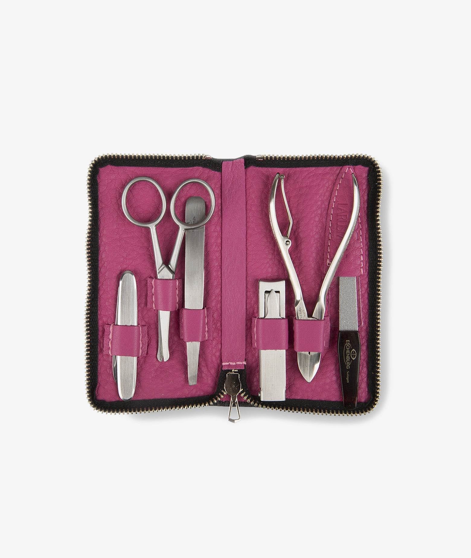Manicure Set With Zip Totò - M Pink