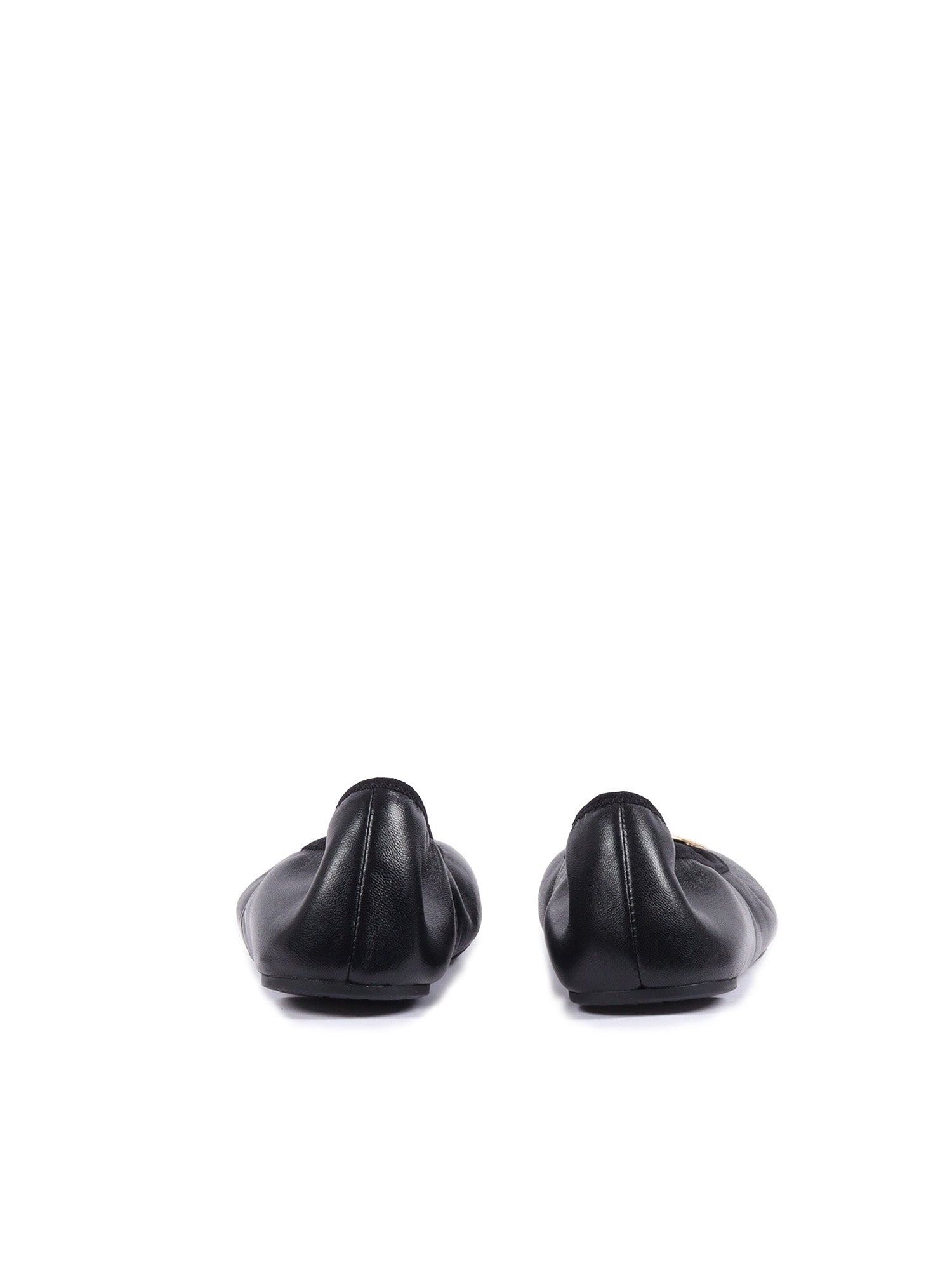 REVA TRAVEL BALLET Black Flat Shoes