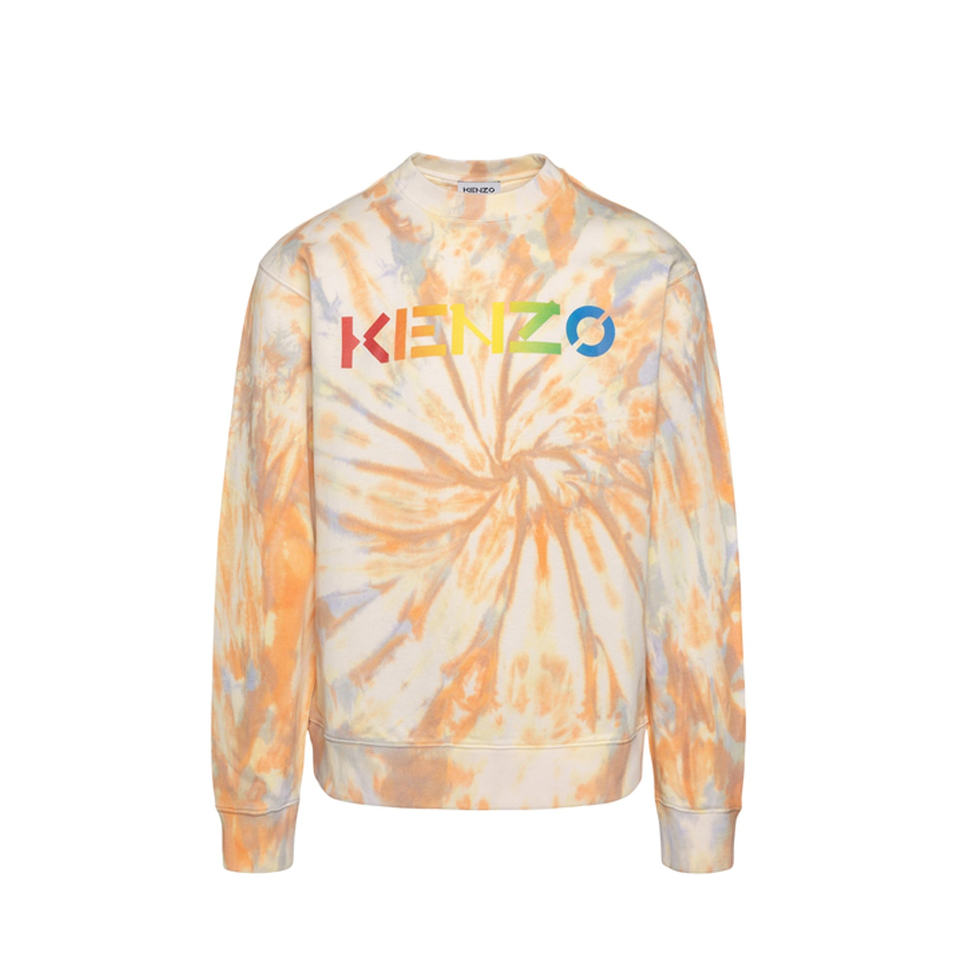 Cotton Logo Sweatshirt Orange