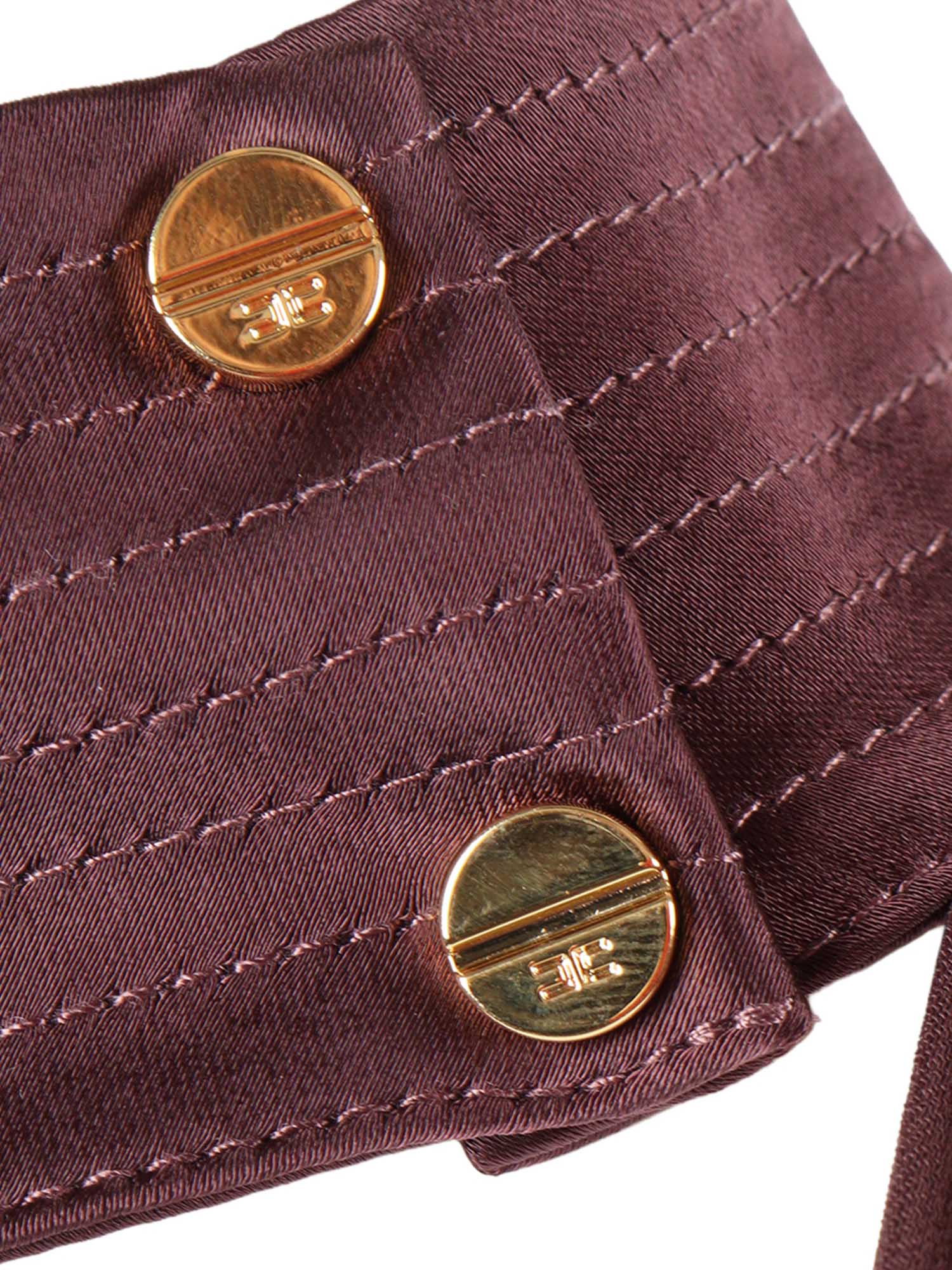 SHIRT Brown Viscose
