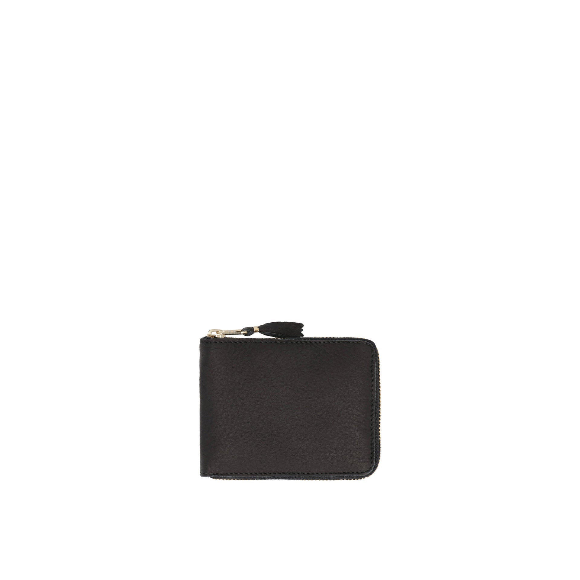 Comme Des Garçons Leather Wallet Black Calf