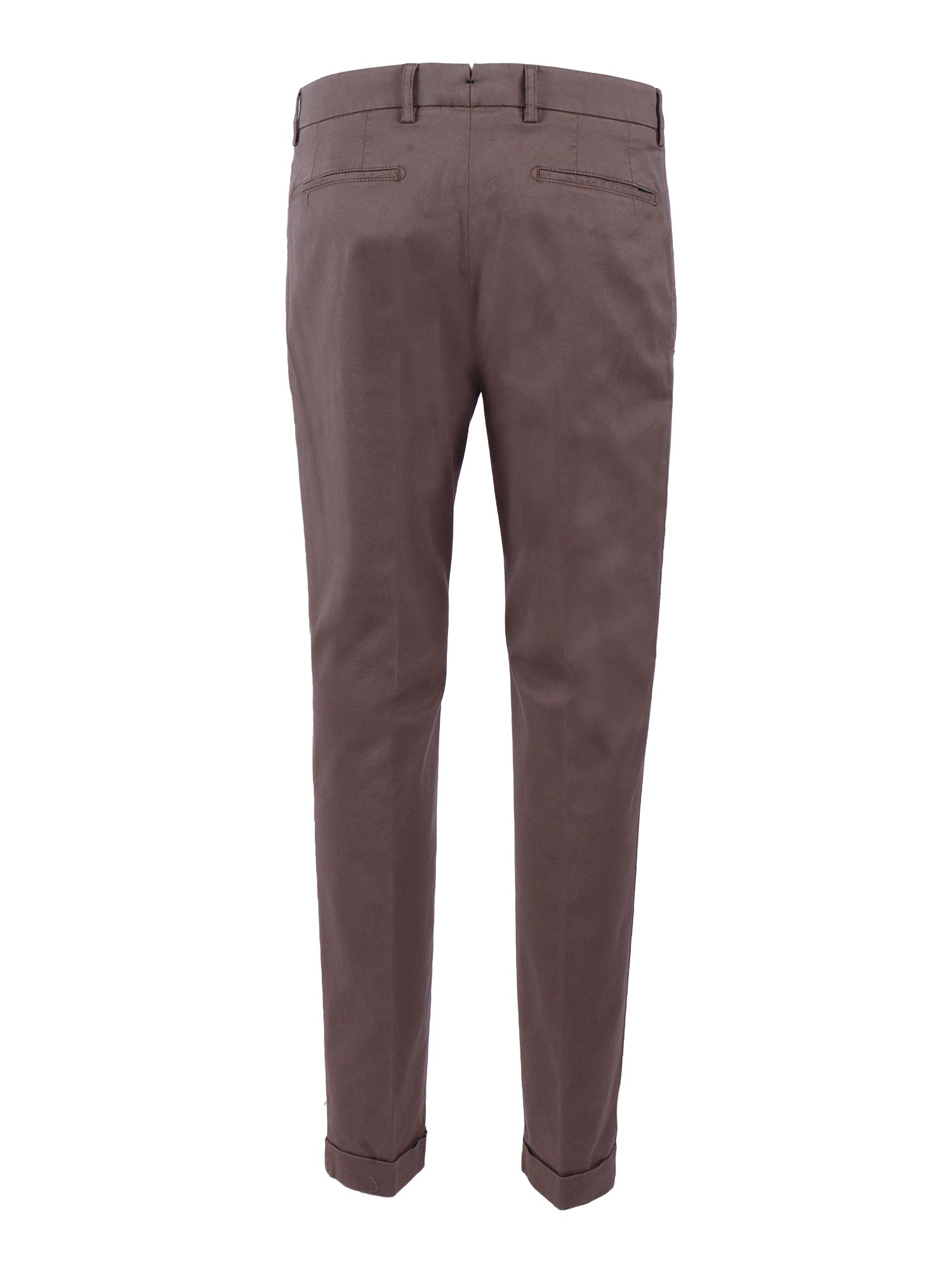 retrolong-GD pants Brown Lyocell Cotton Elastane