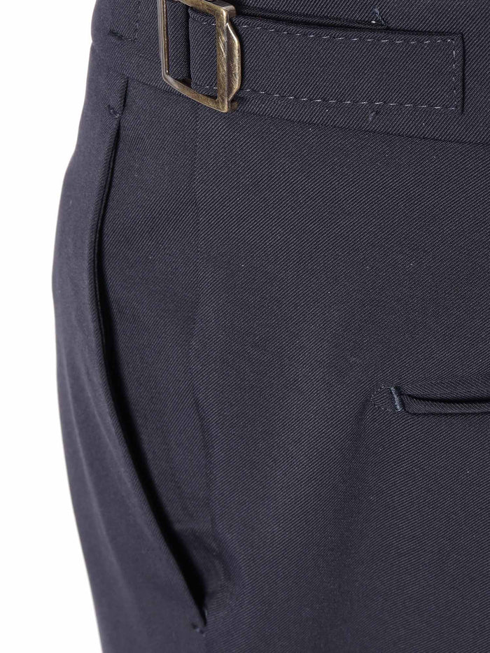Elegant blue trousers Polyester Polyurethane Pant