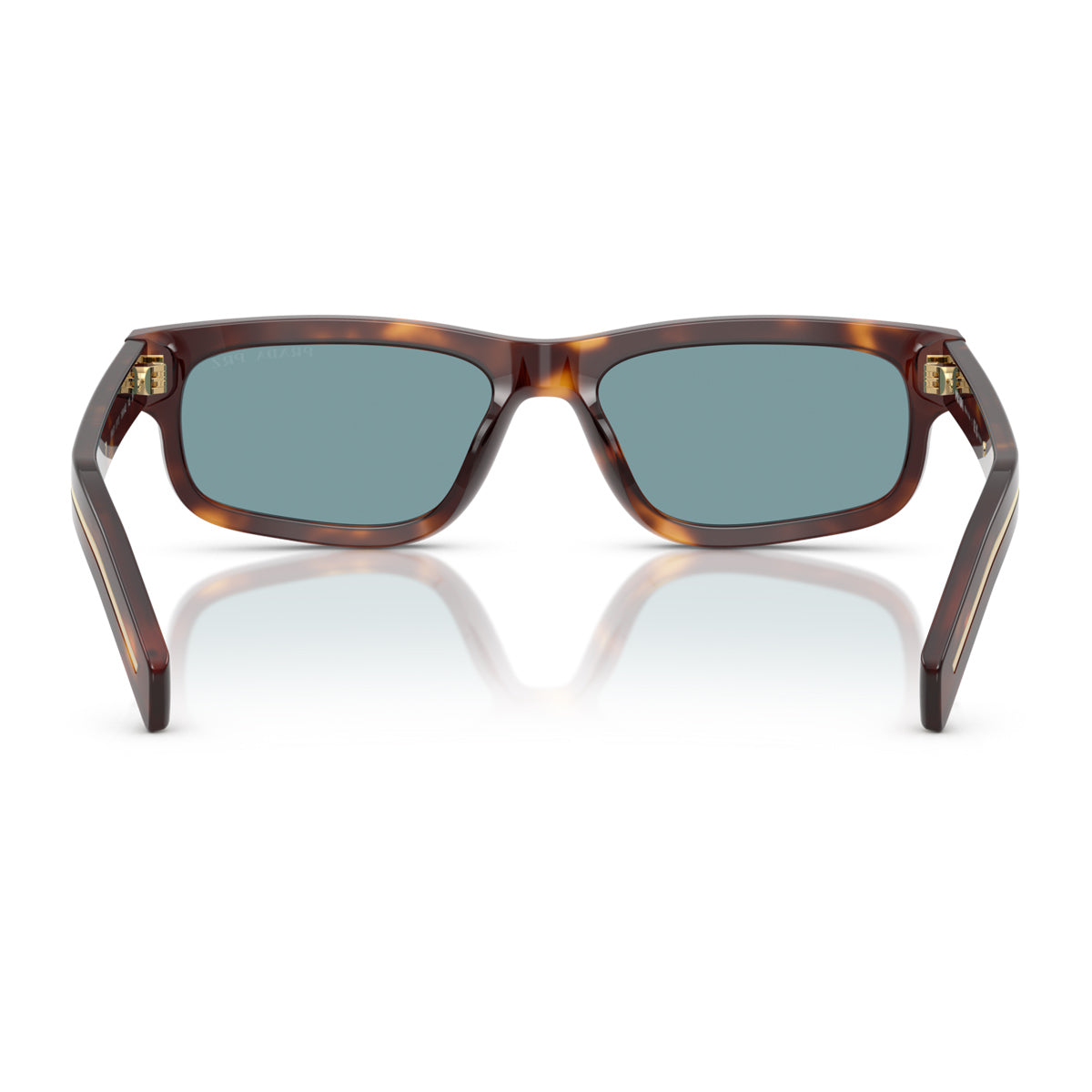 Prada PR B11S 15W04D Tartarugato Classico Marrone Acetate Occhiali Da Sole