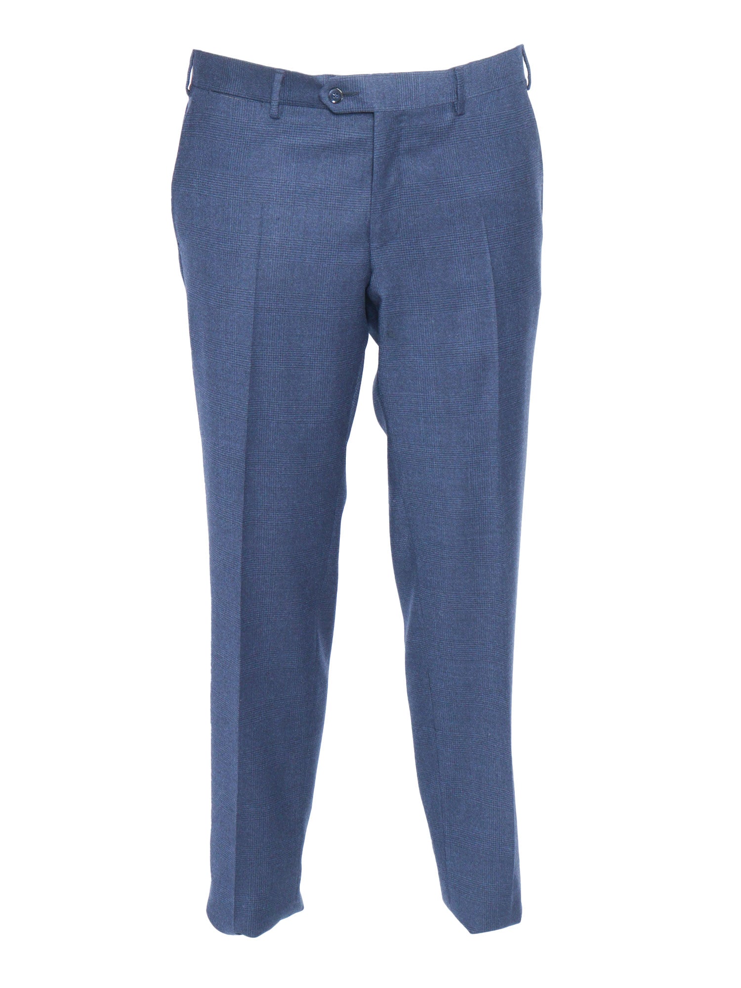 Man Suit Blue Single Breasted Jacket