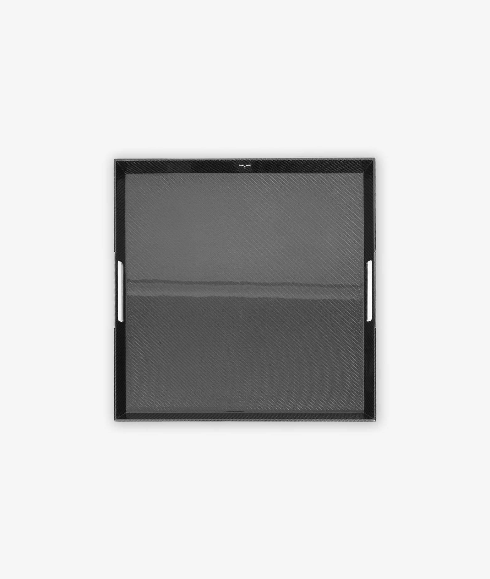 Square Carbon Fiber Tray Neutral Cucina / Tavola
