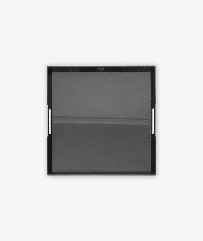 Square Carbon Fiber Tray Neutral Cucina / Tavola