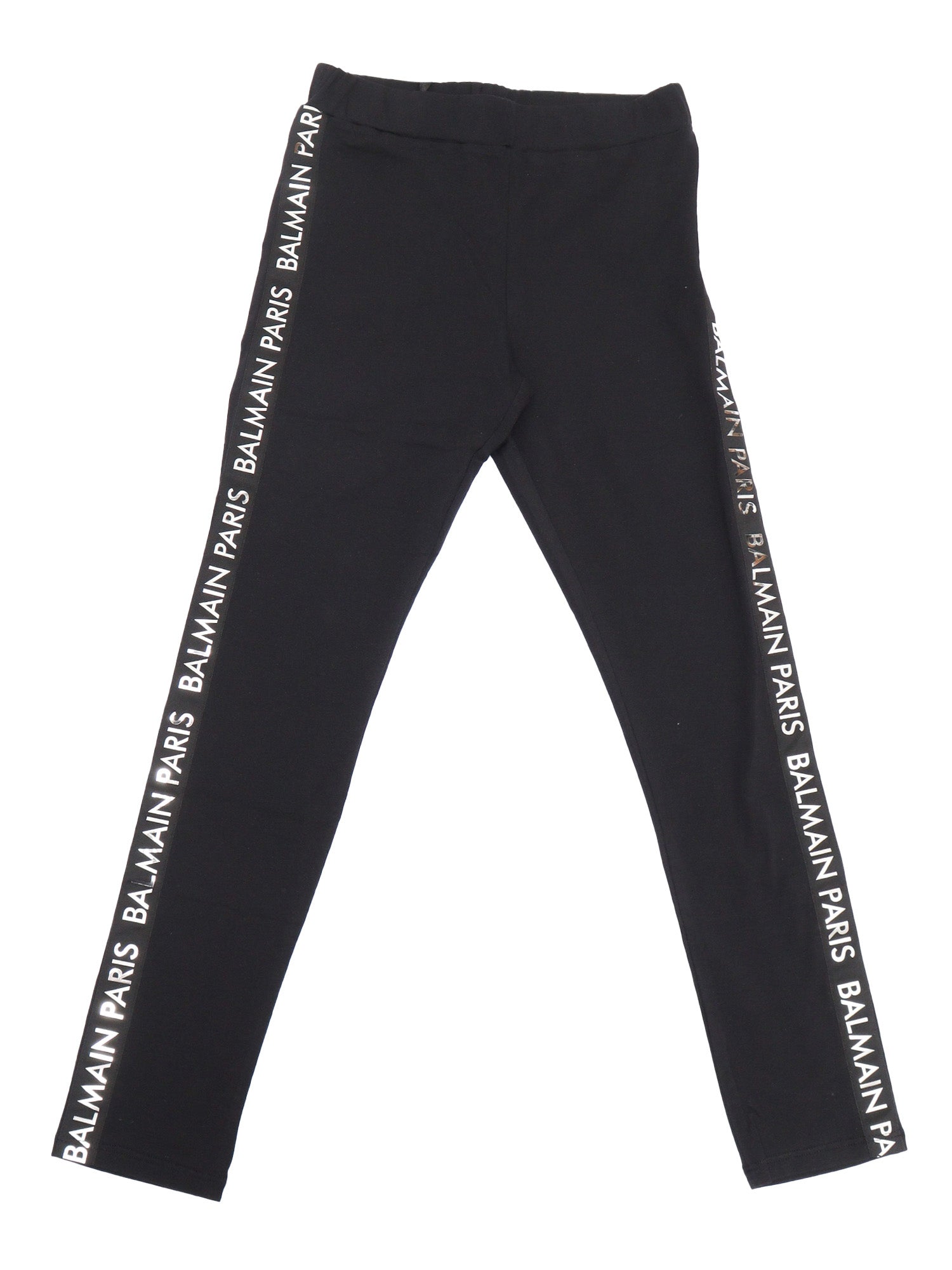 LEGGINGS Black Cotton Elastane