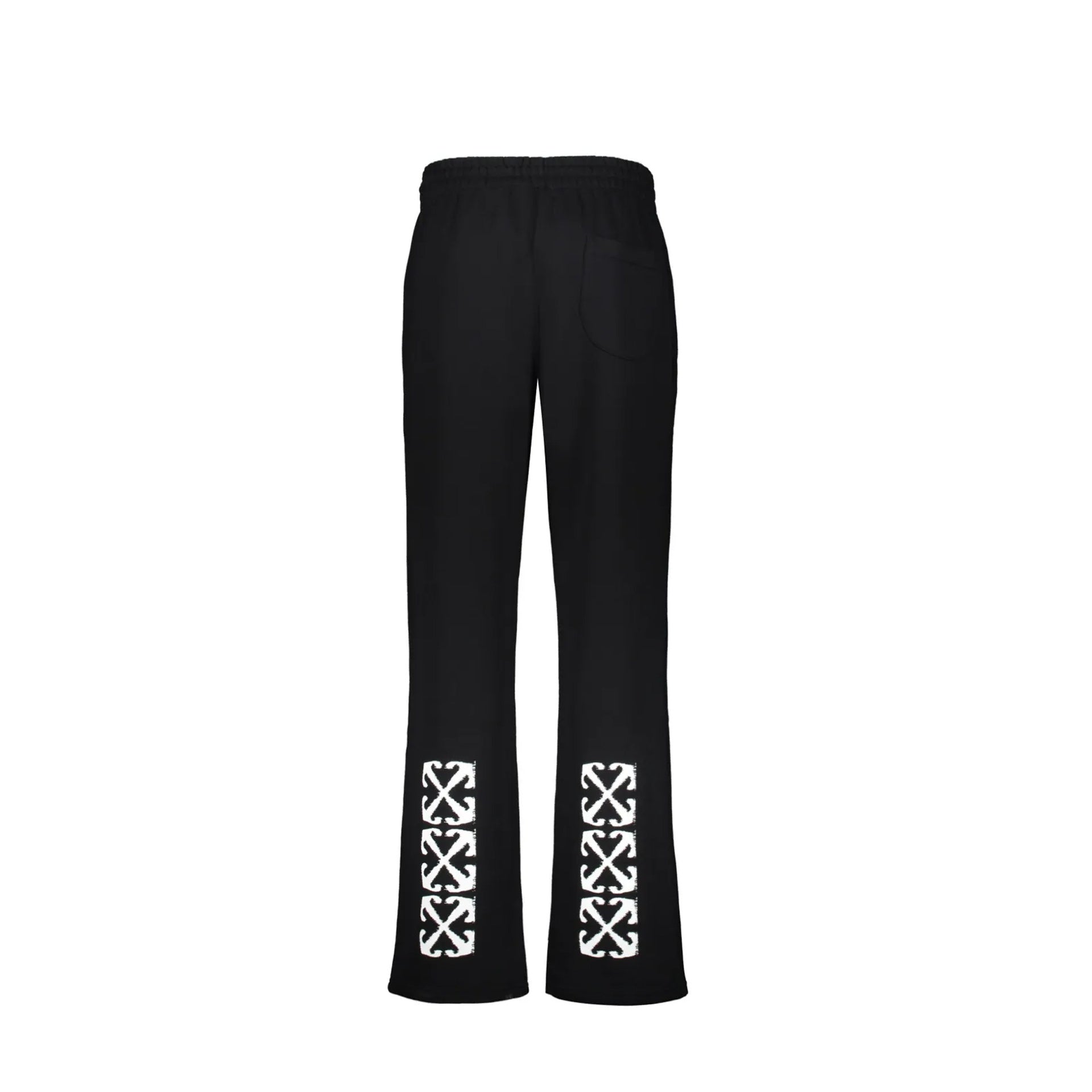 Cotton Track Pants Black