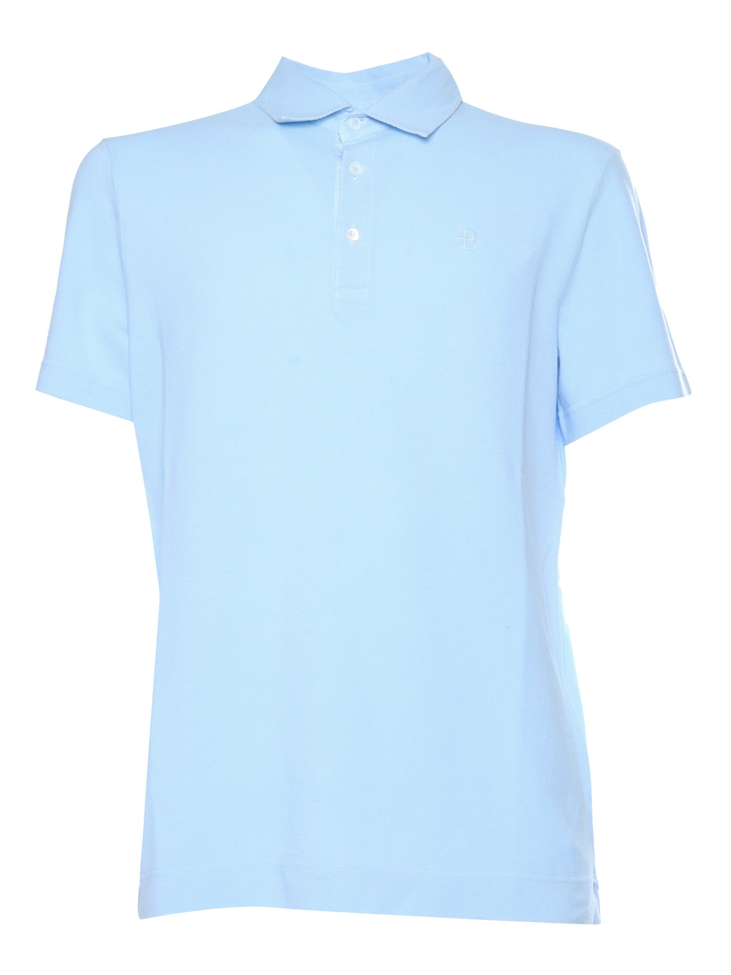 Light blue polo Cotton Shirt