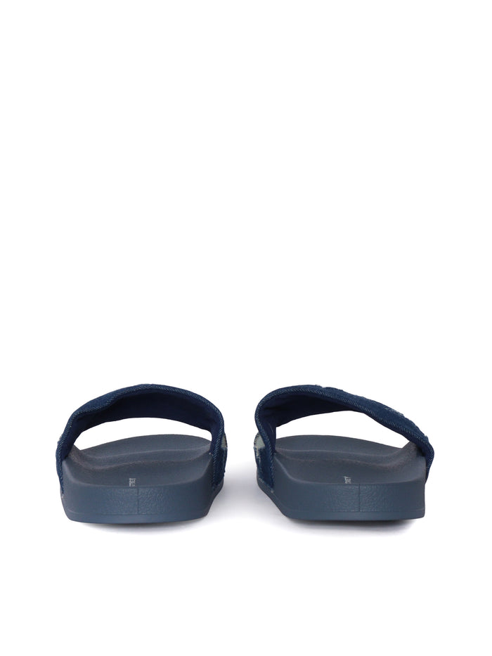 SANDALS Blue Cotton