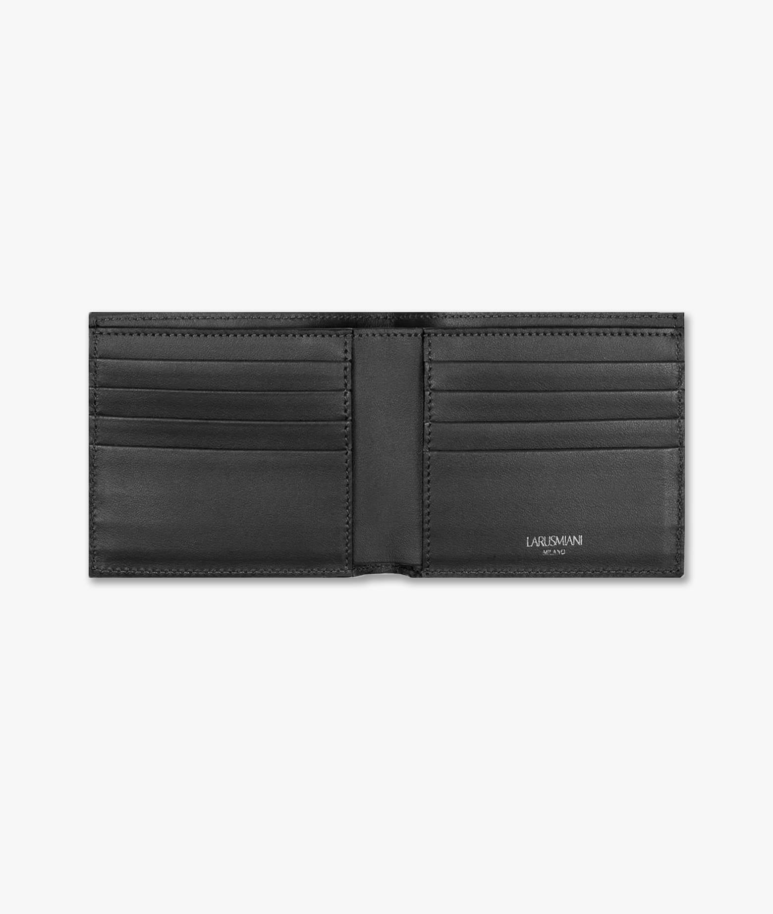 Alligator Wallet Holding Blue And Money Holder