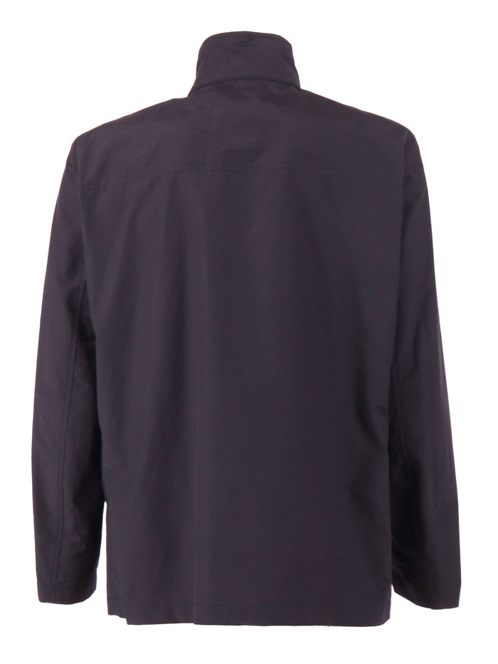 FAY FIELD EXPORER Blue Cotton Polyamide Jacket
