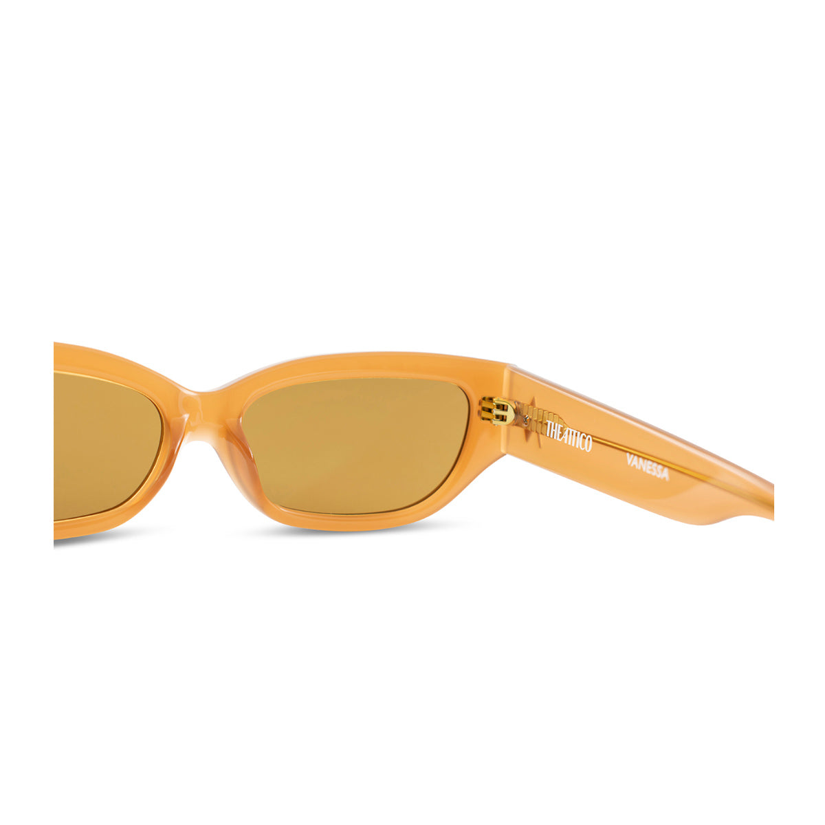 The Attico Vanessa Marrone Occhiali Sole