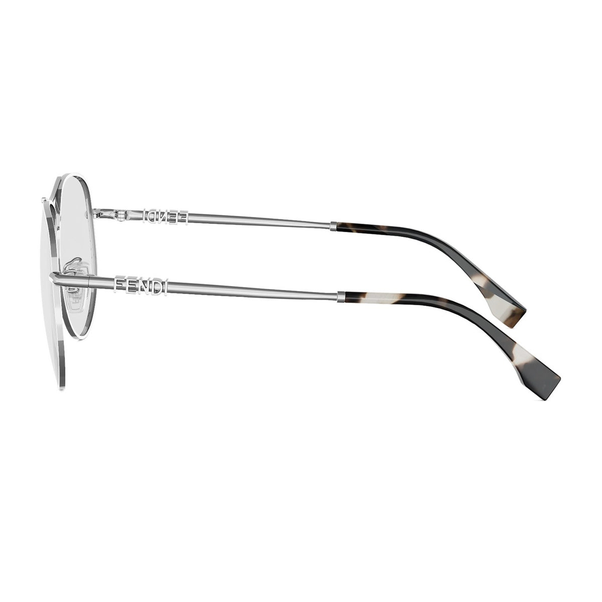 Fendi FE50142U Fendigraphy 016 Argento Metal Occhiali Da Vista
