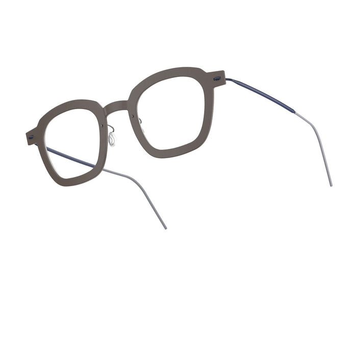 Lindberg N.O.W. 6587 D17-U13-804 Marrone Satinato-Blu Acetate/titanium Occhiali Da Vista