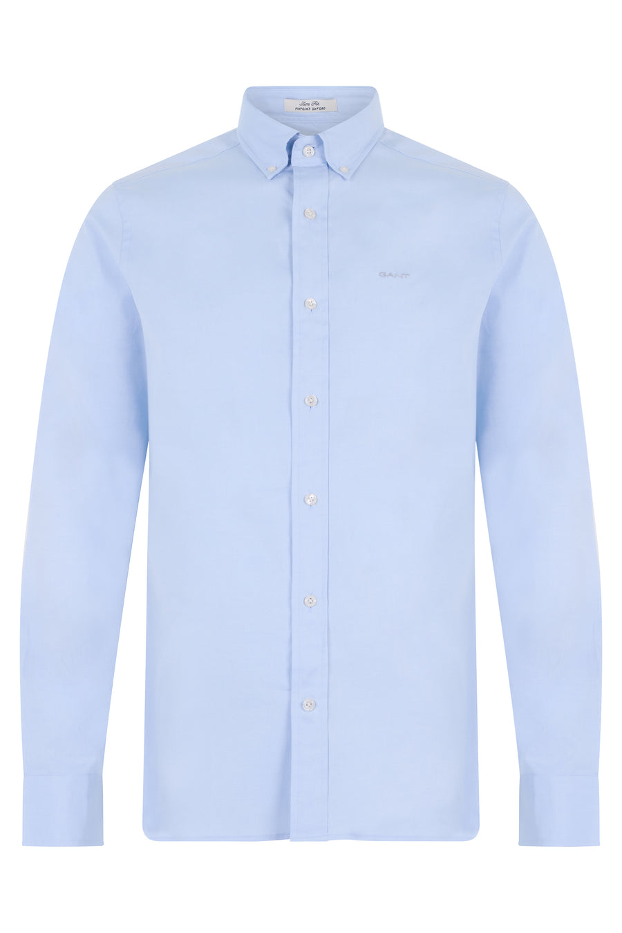 Shirt Slim Fit Cotton Light Blue