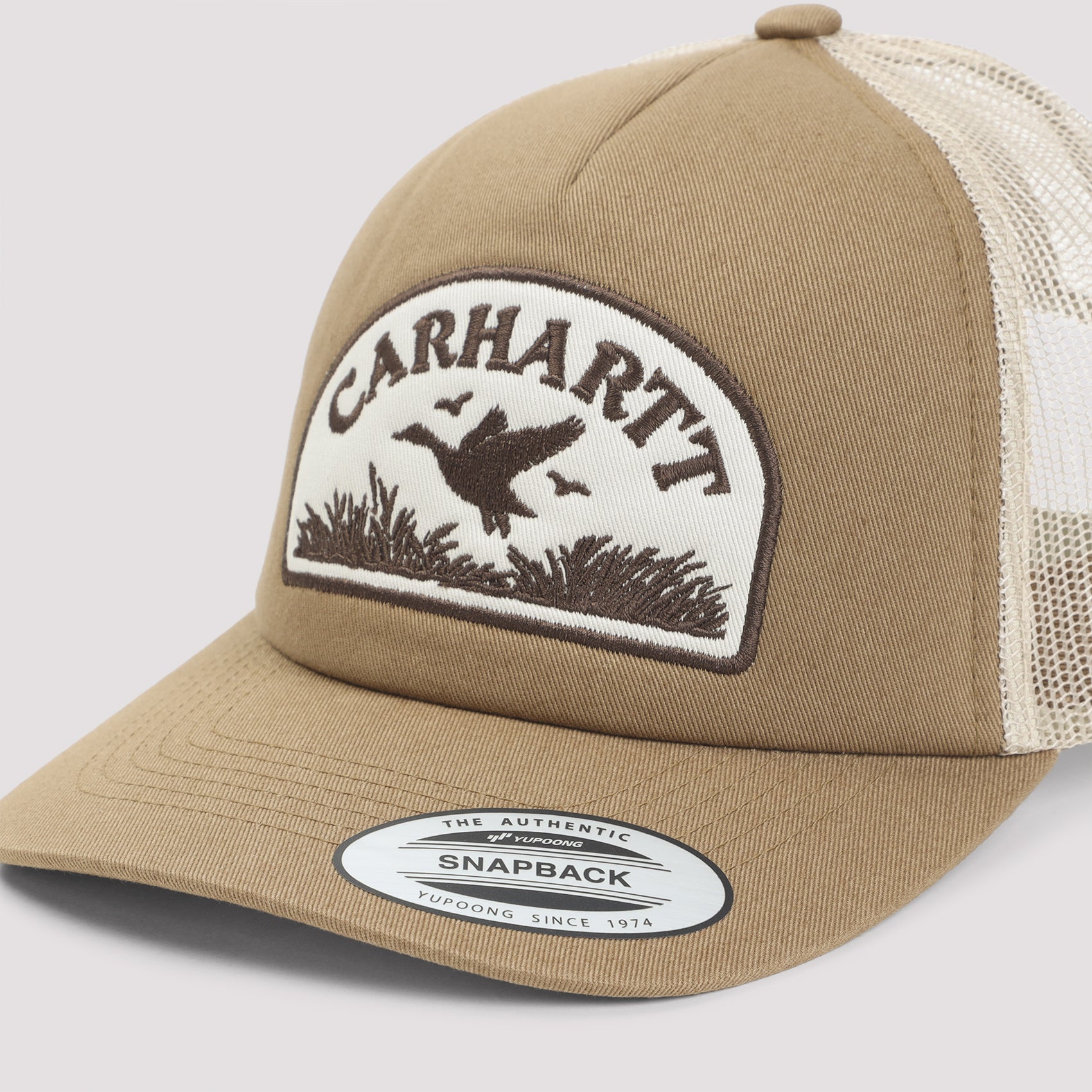 Take Off Trucker Cap Grey Cotton Hat