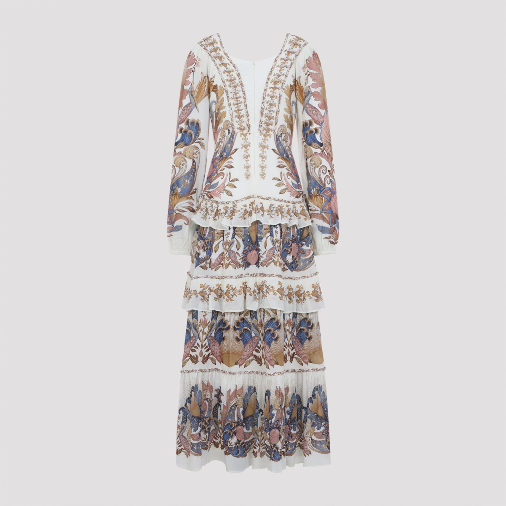 Long Dress Multicolour Viscose