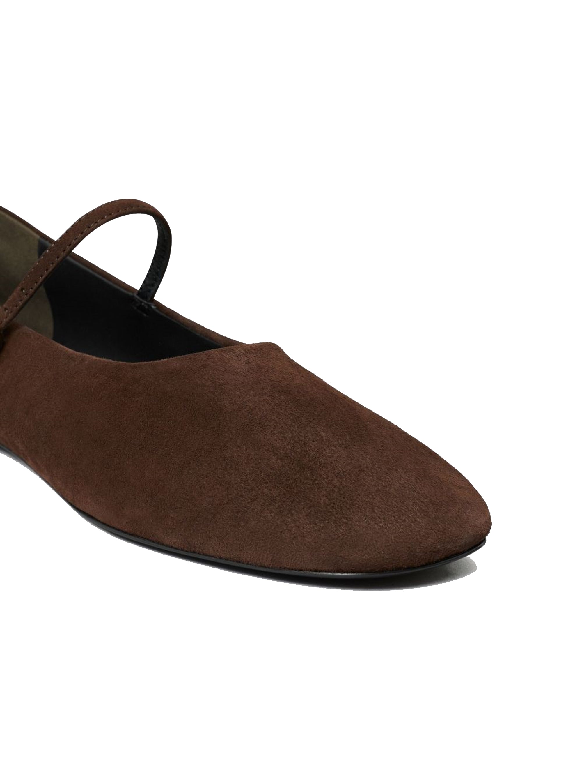 Tory Burch Flat Shoes Brown Ovine Leather