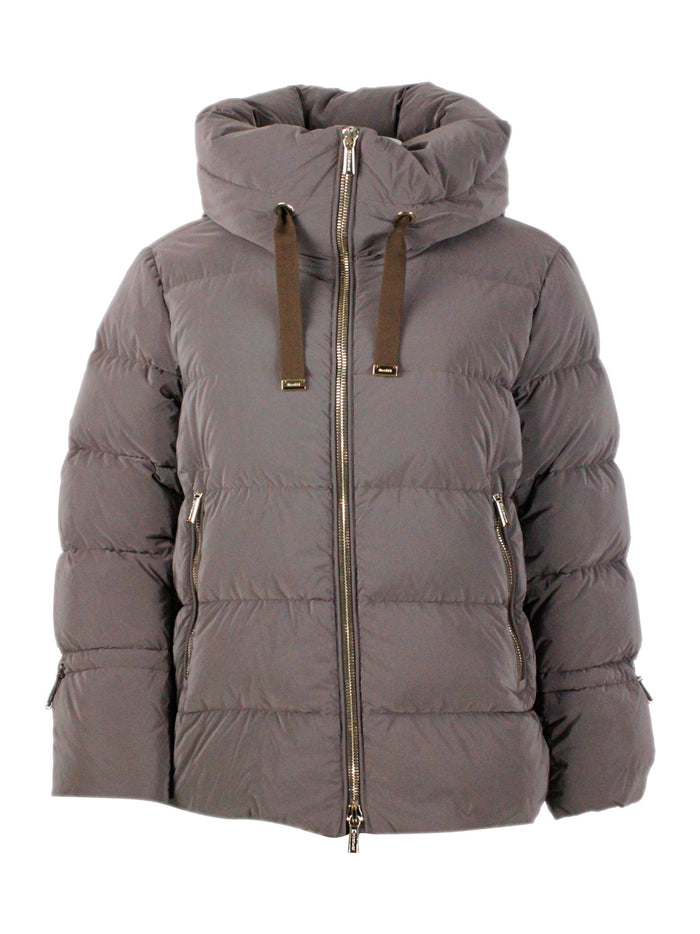 Moorer Coats Brown 100ny