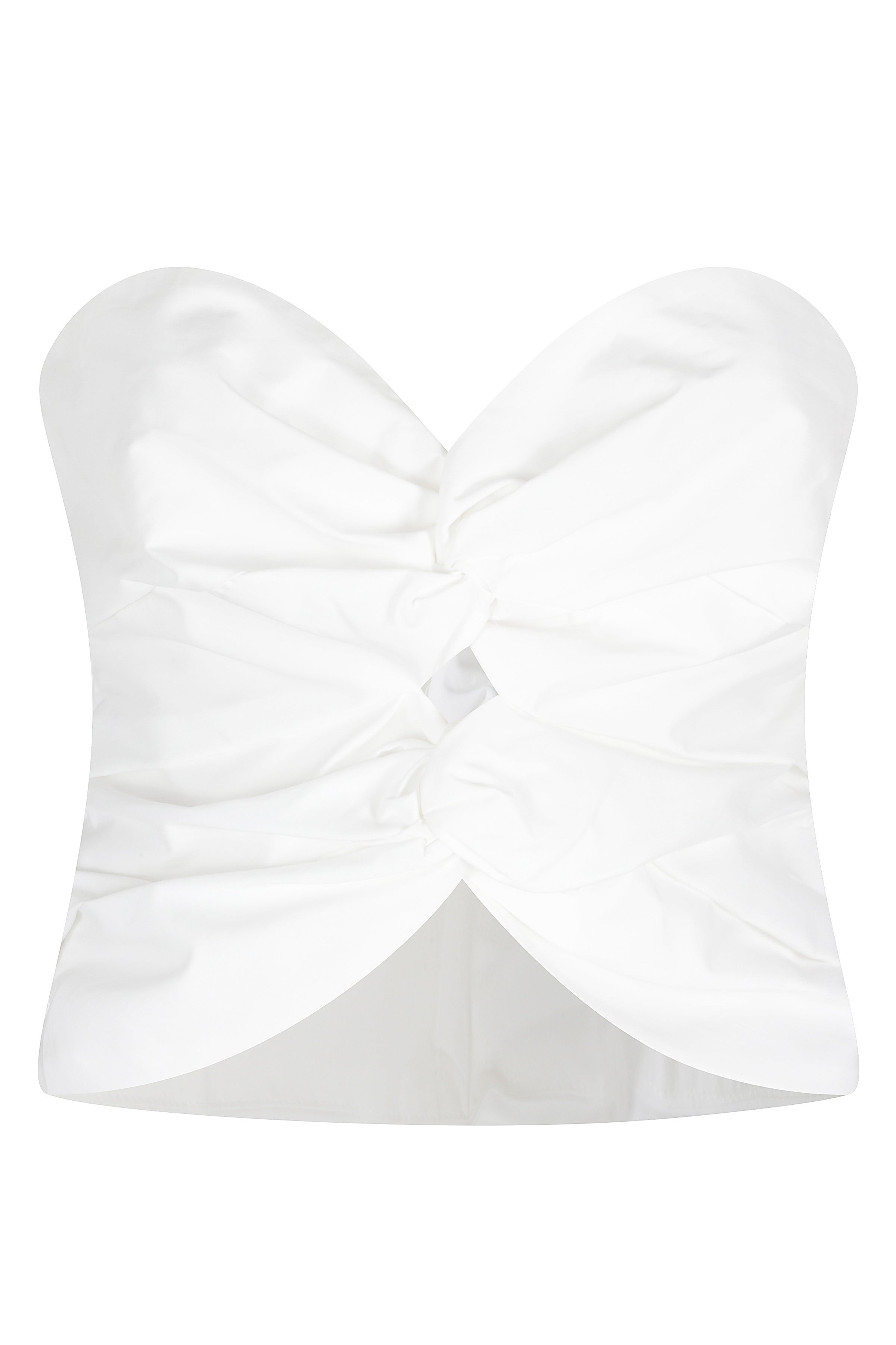 Cornelia Cotton Top White Cotone Poliestere