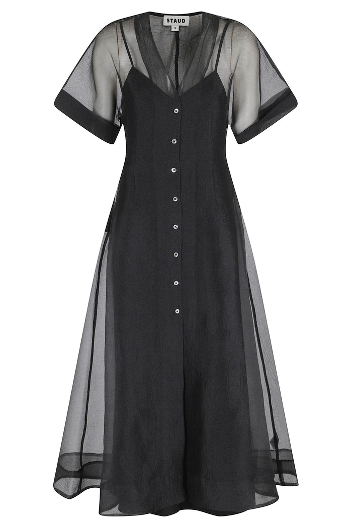 Elle Dress Black Poliestere Abito