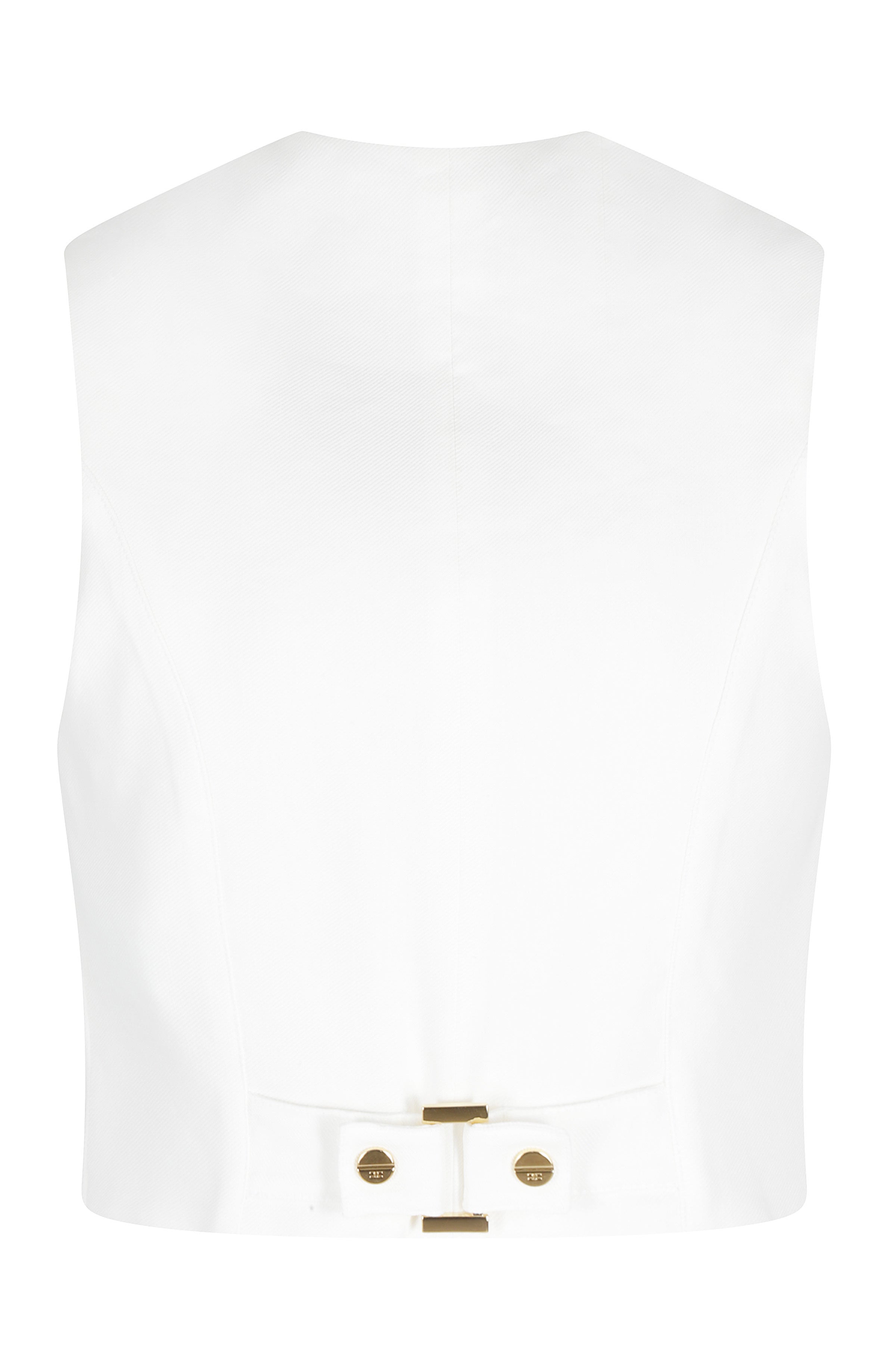Gilet Nude & Neutrals Lino Viscosa Elastane