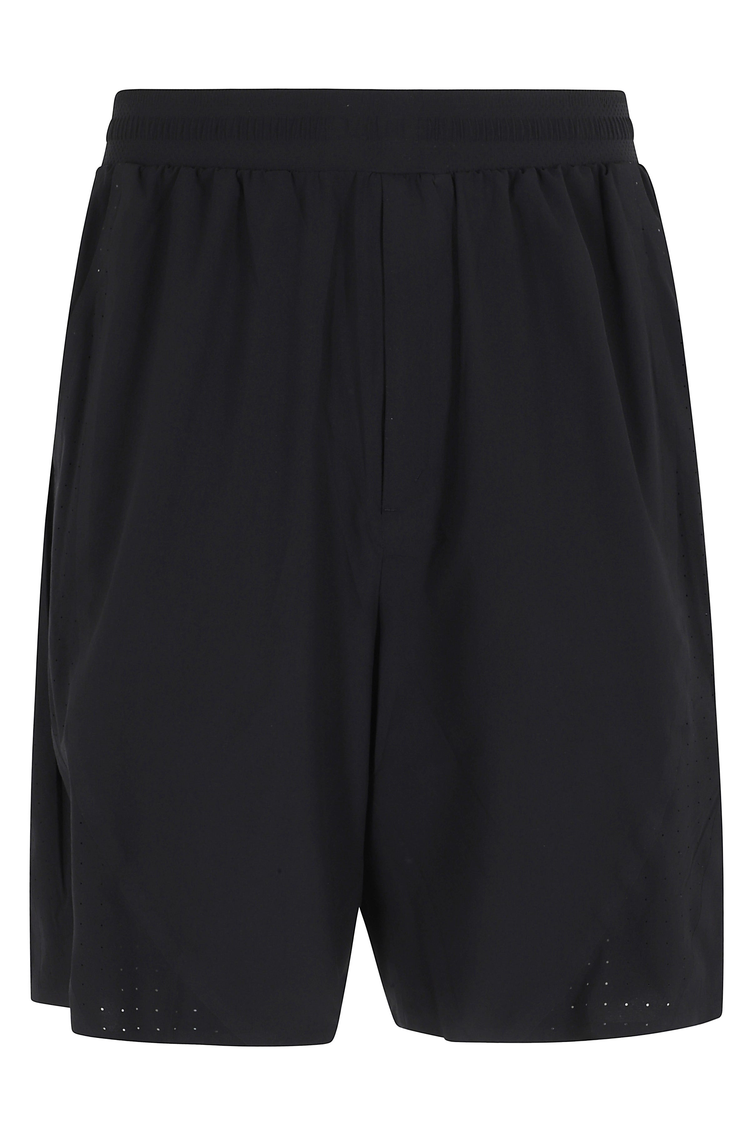 M Lt Wov Short Black Poliestere Elastane