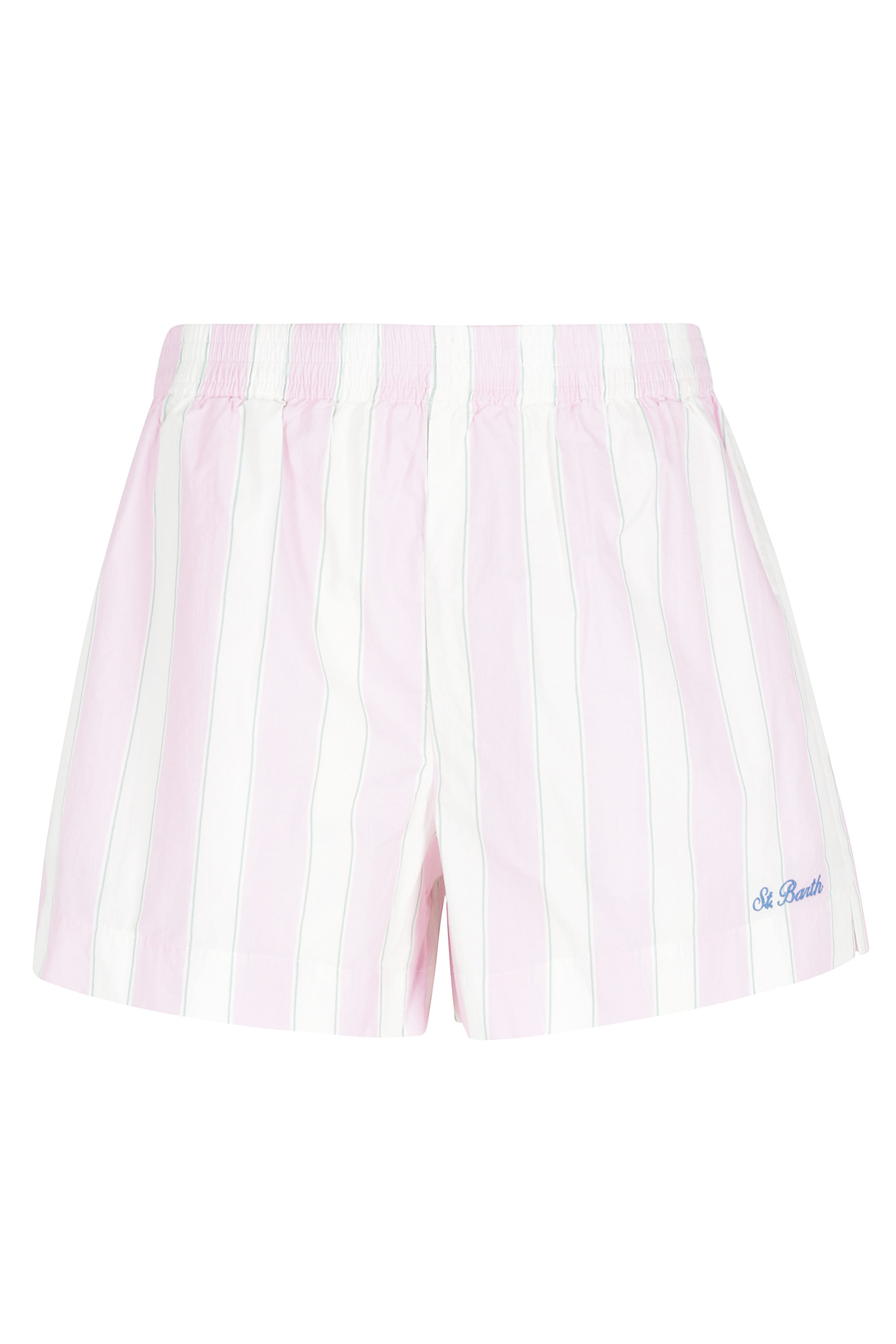 Pullup Shorts Pink & Purple Ramie