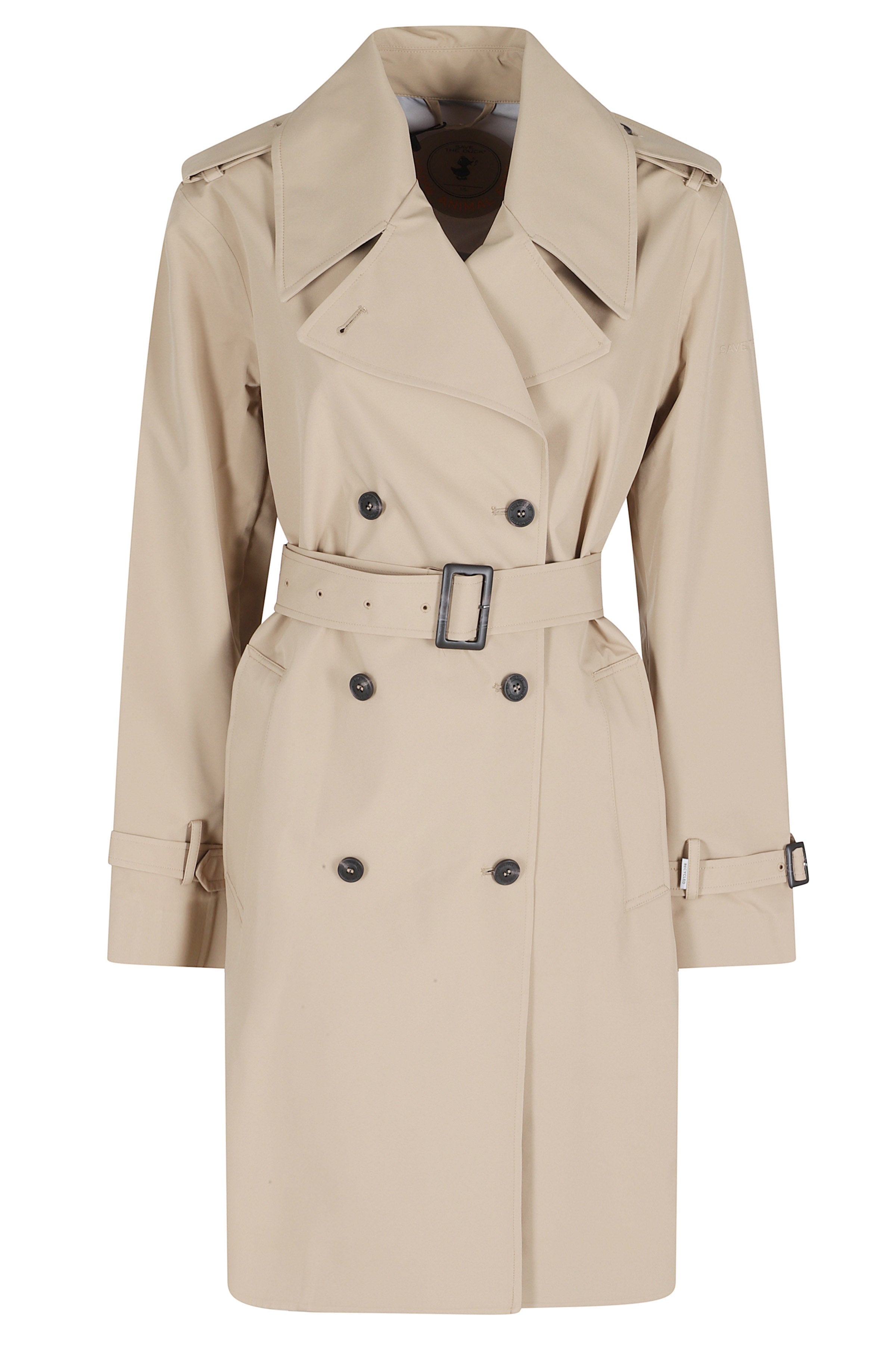 Cappotto Talya Brown Poliestere Trench