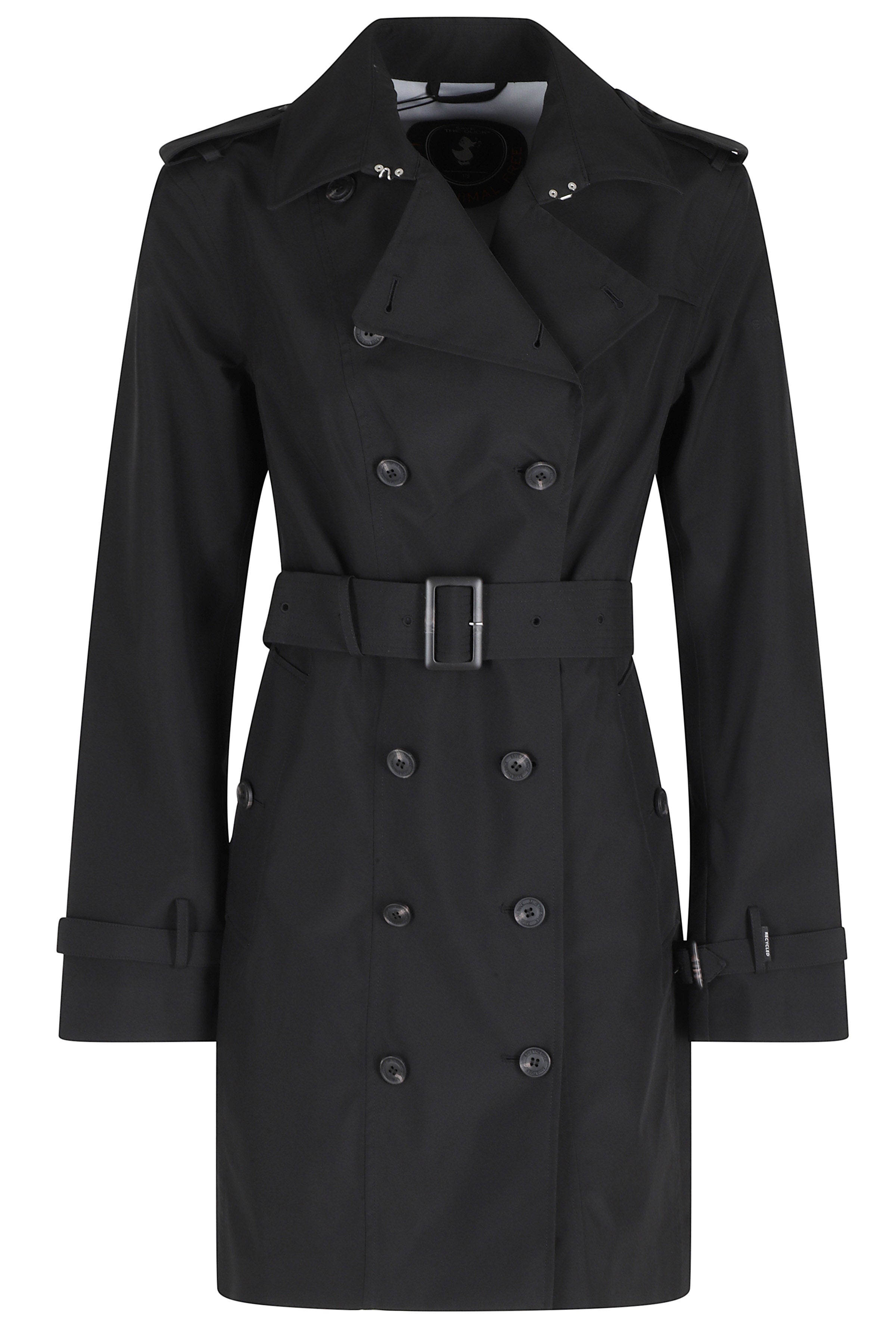 Cappotto Audrey Black Poliestere Trench