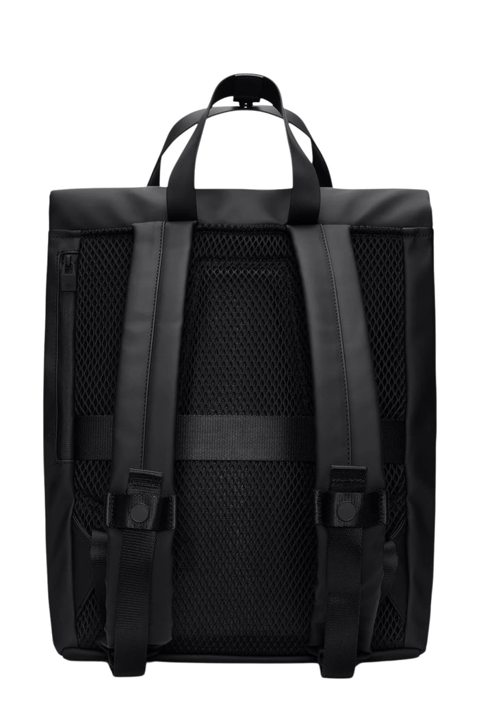 Way Tote Backpack Black Poliestere Borsa