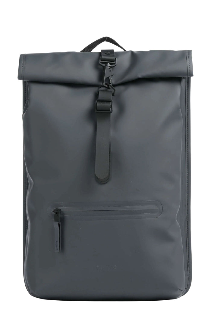 Rolltop Rucksack Grey Poliestere Borsa