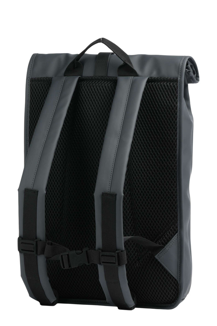 Rolltop Rucksack Grey Poliestere Borsa
