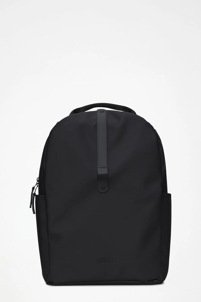 Clip Front Backpack Black Poliestere Borsa