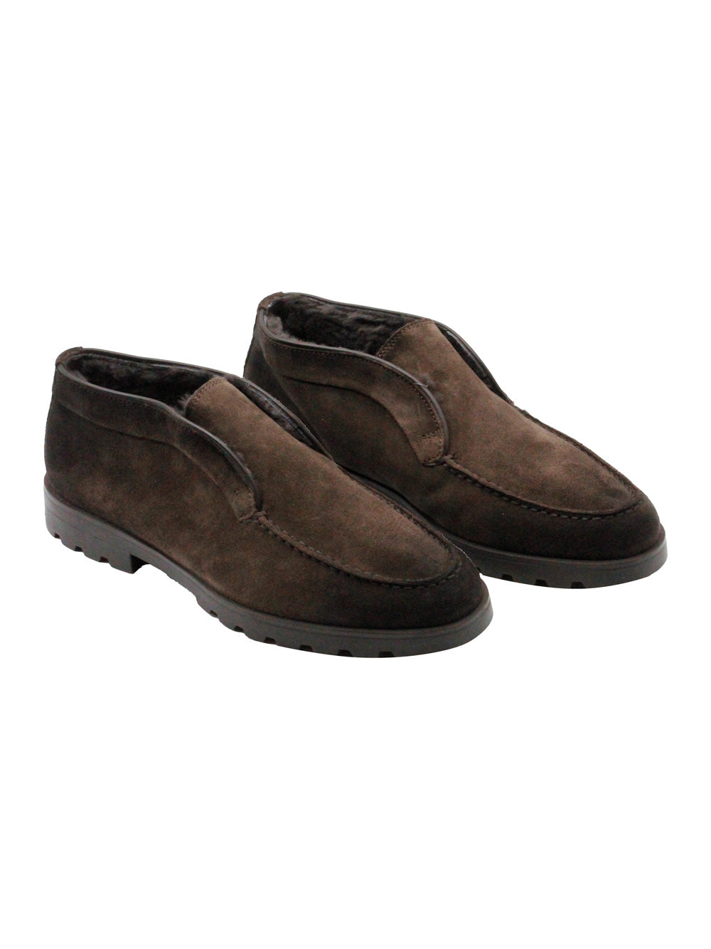 Santoni Flat Shoes Marrone 100le