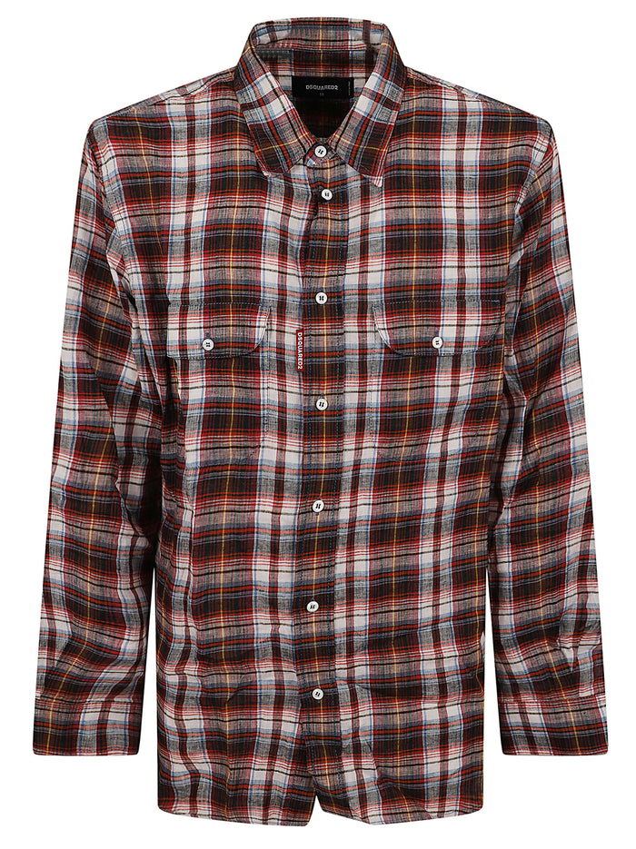 Shirts Red Camicia