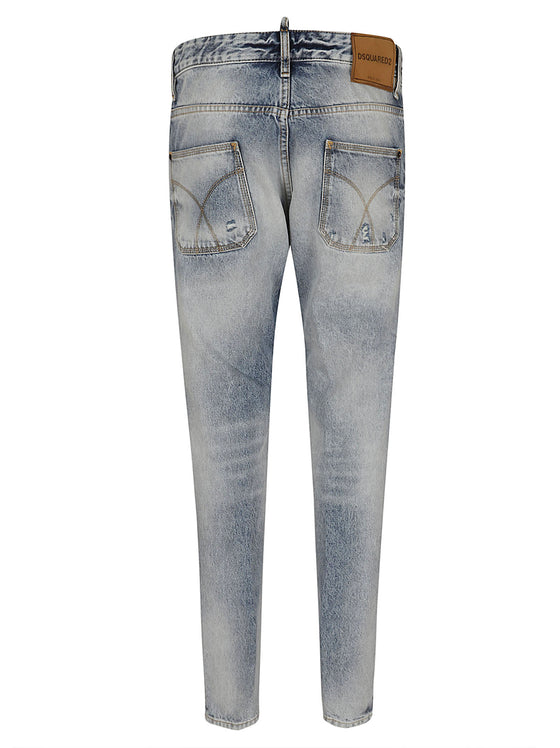 5 Pockets Blue Jean