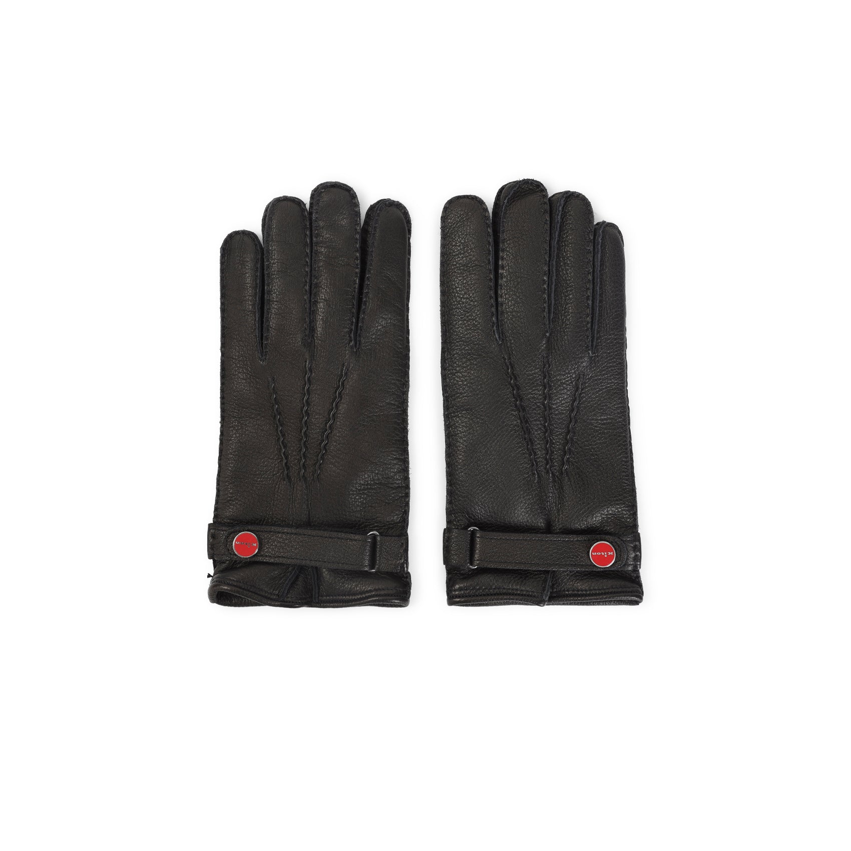 Gloves Black Leather