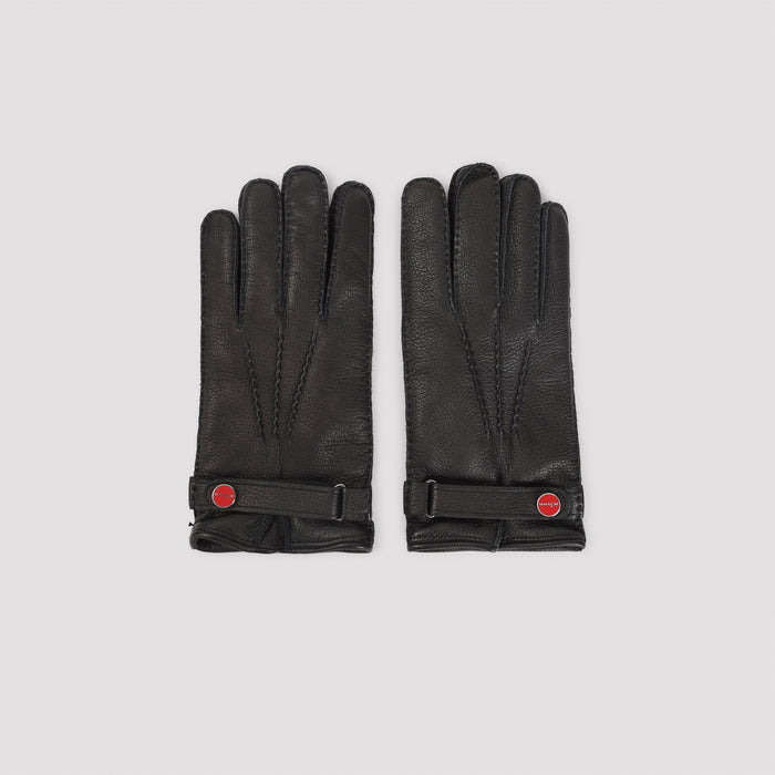 Gloves Black Leather